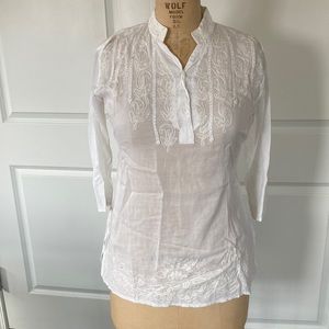Gorgeous Gauzy-Cotton Tunic